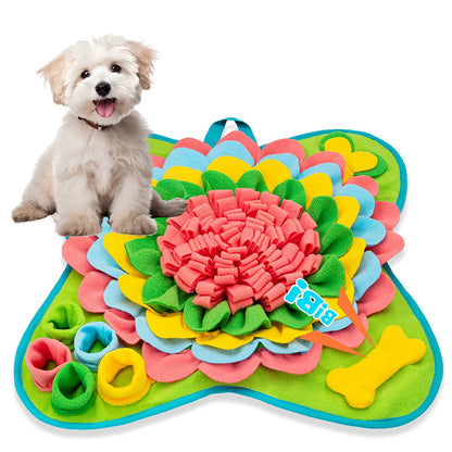 Dog Sniffing Mat Slow Feeder Puzzle Toy