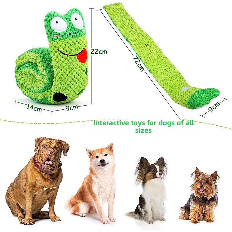 Plush Squeaky Chew Toy for Dogs