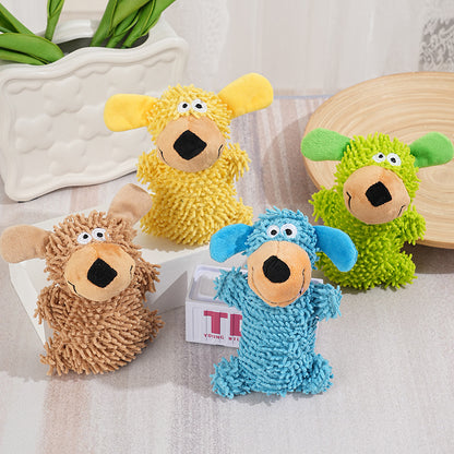 Cartoon Sounding Plush Dog Toy
