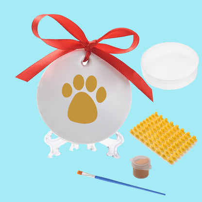 Pet Paw Print Clay Keepsake Kit